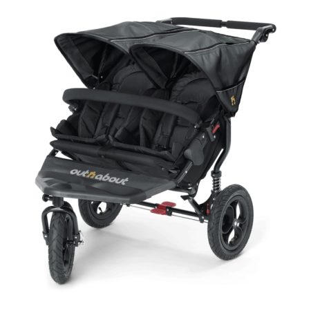 Out'n'about Nipper 360 Double Bundle in Raven Black