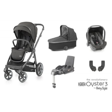 BabyStyle Oyster 3 Essential Bundle in Pepper