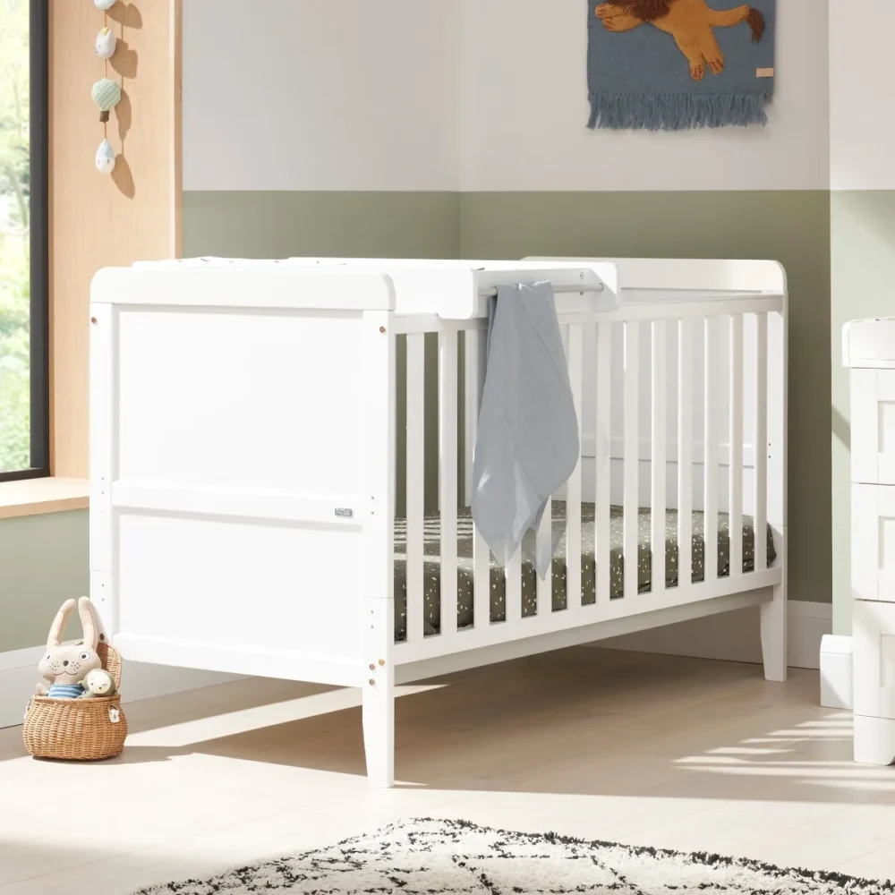 Summer Sale! Tutti Bambini Rio Cot Bed Bundle in White