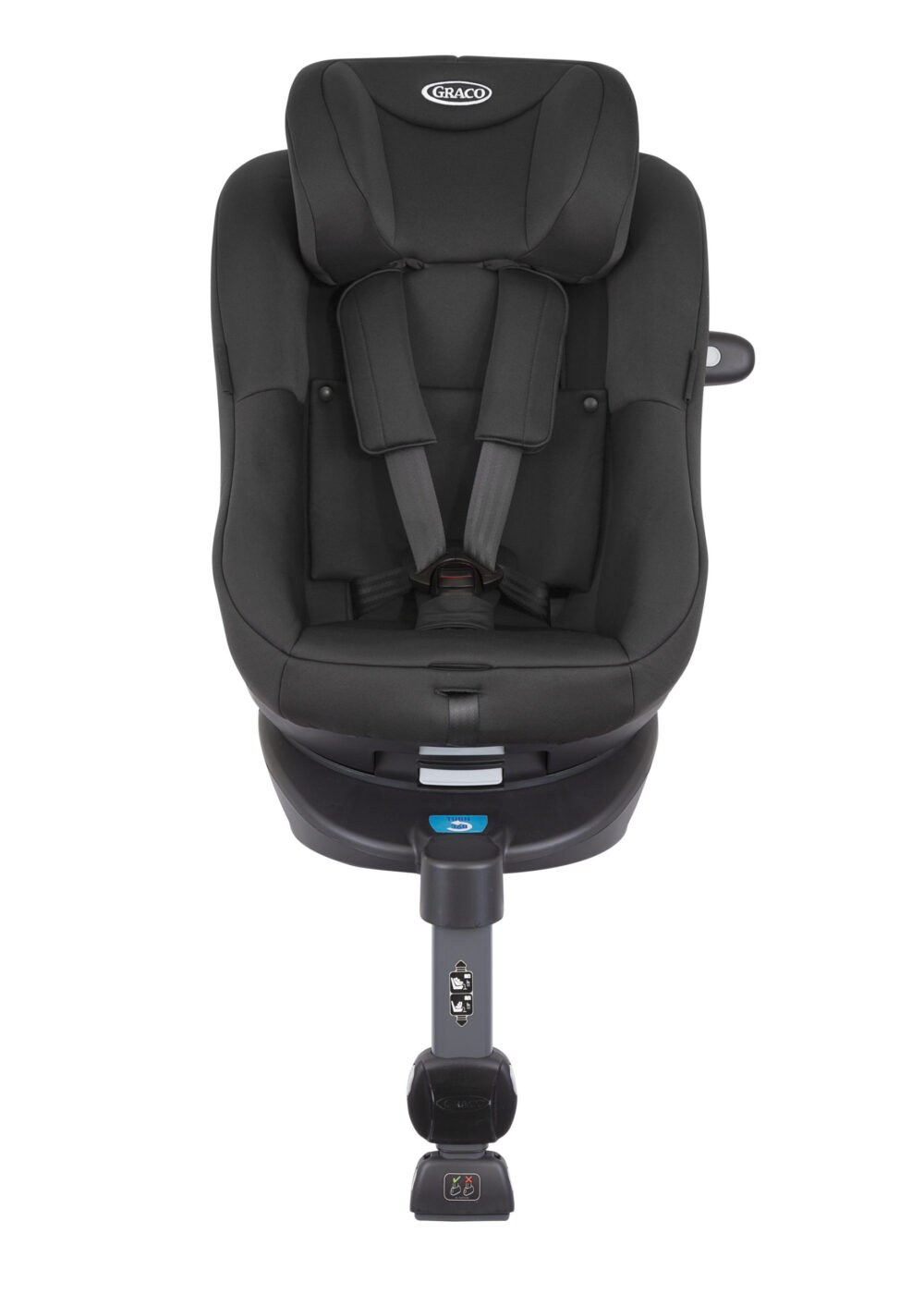 Graco Turn 2 Me I-size R129 360 Rotating Isofix Car Seat in Midnight - Image 6