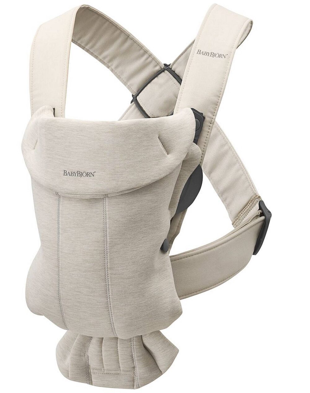 Babybjorn Baby Carrier Mini Soft Jersey Light Beige