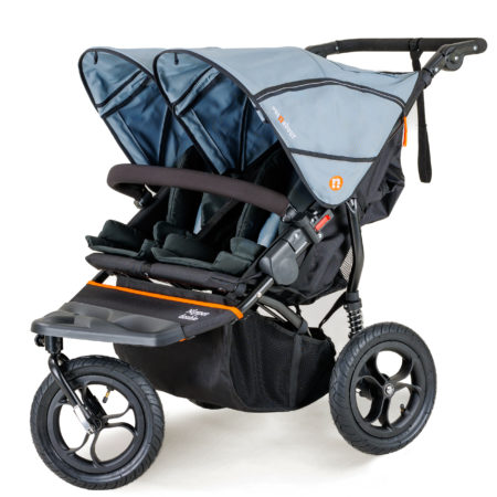 Out'n'about Nipper 360 V5 Double in Rocksalt Grey