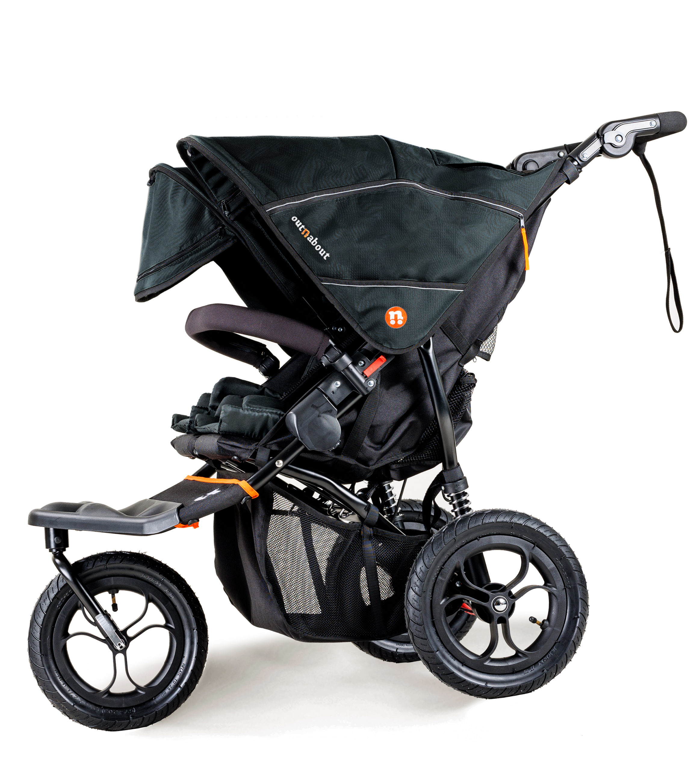 Out n about Nipper 360 V5 Double in Summit Black Hopscotch Hereford