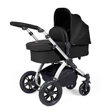 Clearance Sale! Ickle Bubba Stomp Luxe 2 in 1 Bundle. Black/silver