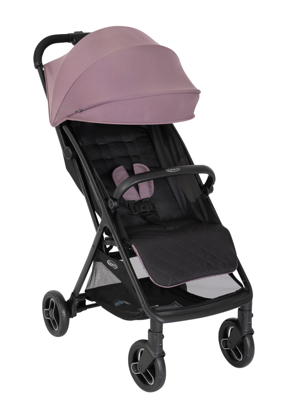 Graco Myavo Quick Folding Lightweight Travel Stroller in Mulberry - Image 4