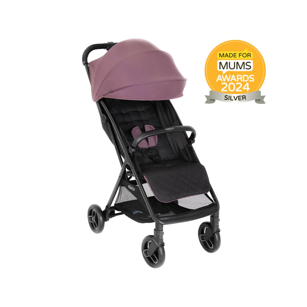 Graco Myavo Quick Folding Lightweight Travel Stroller in Mulberry