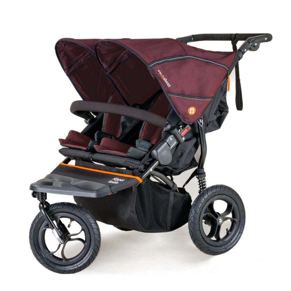 We Sell Out'n'about Nipper 360 All Terrain Double Pushchairs - Image 4