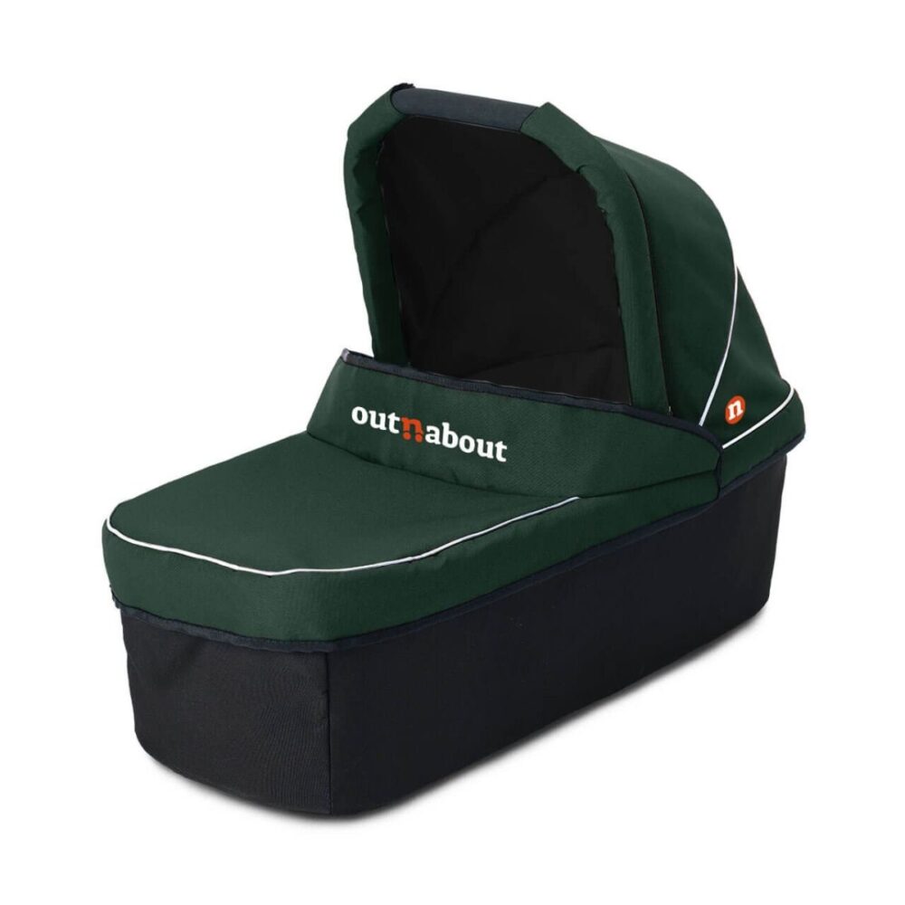 Out'n'about Nipper Double Carrycot in Sycamore Green