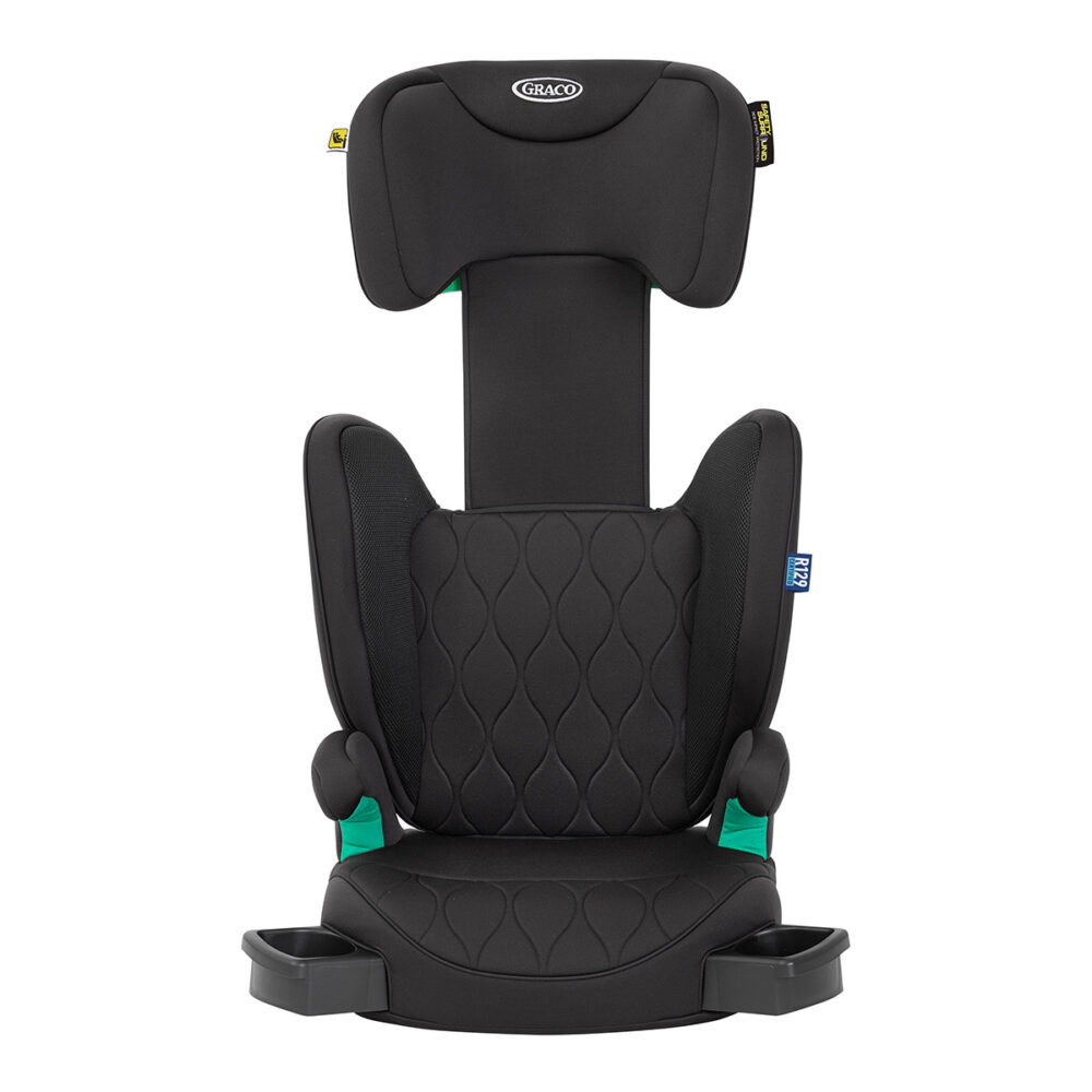 Graco Affix I-size R129 Isofix High Back Booster Car Seat in Midnight - Image 5