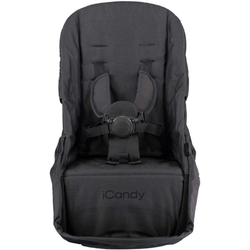 iCandy Original Orange Seat Unit Fabrics Charcoal