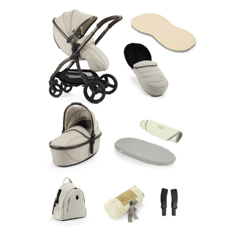 Egg 3 Snuggle Bundle in Black Olive and Cashmere Winter Sale