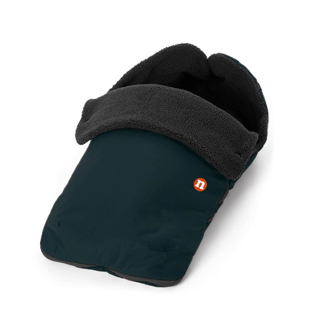 Out'n'about Nipper Footmuff Forest Black