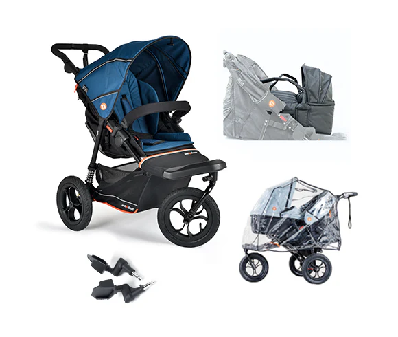 Out'n'about Nipper 360 V6 Single Newborn Pod Bundle