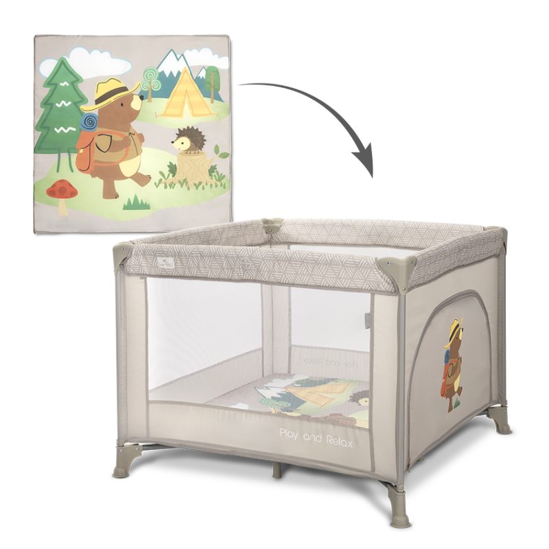 Lorelli Play N Relax Playpen in Beige Coming Soon to Hopscotch!