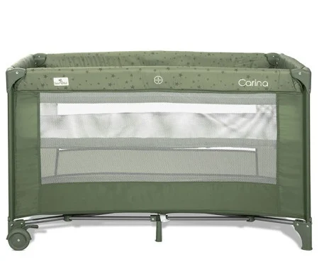 Lorelli Carina with Bassinet Travel Cot in Green
