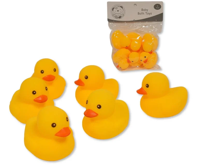 Snuggle Baby 7pc Duck Bath Toy Set