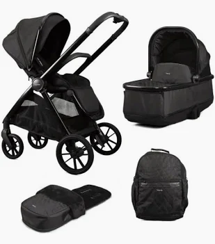 Mee-go Cocoon 2 in 1 in Liquorice Including Free Car Seat and Adaptors Clearance Sale!