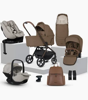 Silver Cross Breez Ultimate 360 Family Car Seat Bundle