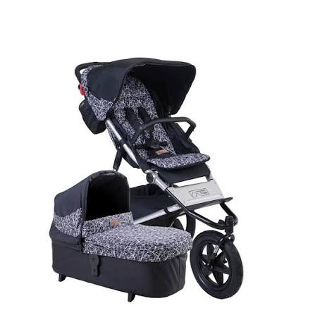 Mountain Buggy Terrain Pushchair Including Carrycot Plus in Graphite Clearance Sale!