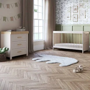 Silver Cross Seville 2 Pc Furniture Range with Mattress