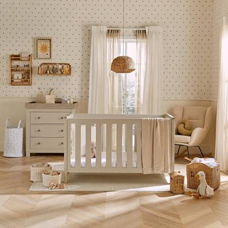 Cuddle Co Luna 2 Piece Furniture Range in Cashmere/ash