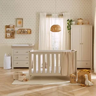 Cuddle Co Luna 3 Piece Furniture Range in Cashmere/ash