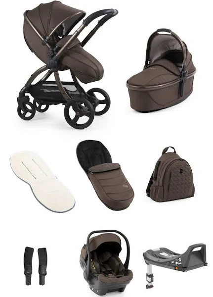 Egg 3 Luxury Bundle in Chocolate Velvet Shop Floor Clearance